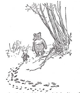 Walking Away - Winnie the Pooh and Piglet