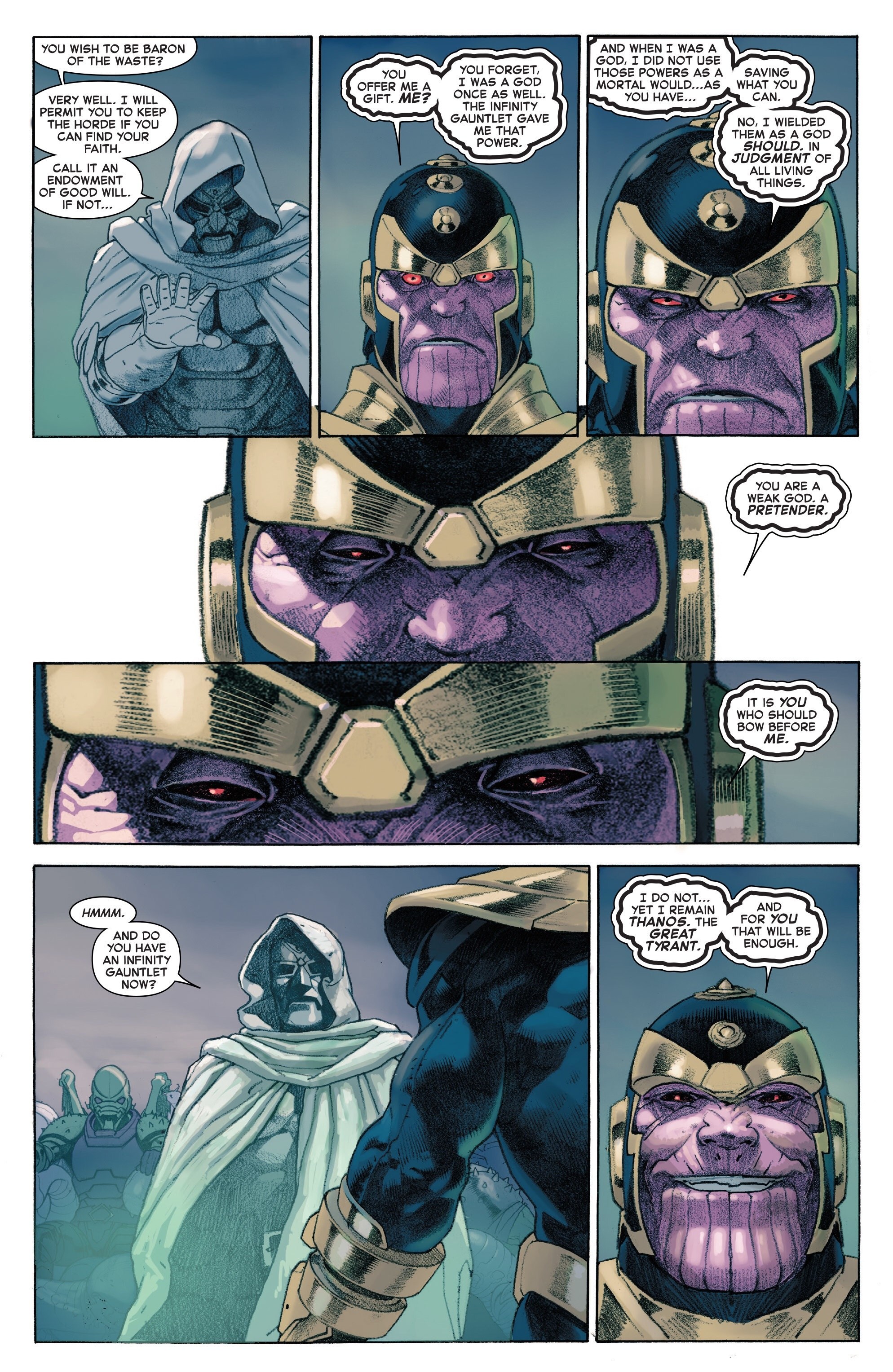 God Emperor Doom Kills Thanos - Part 1