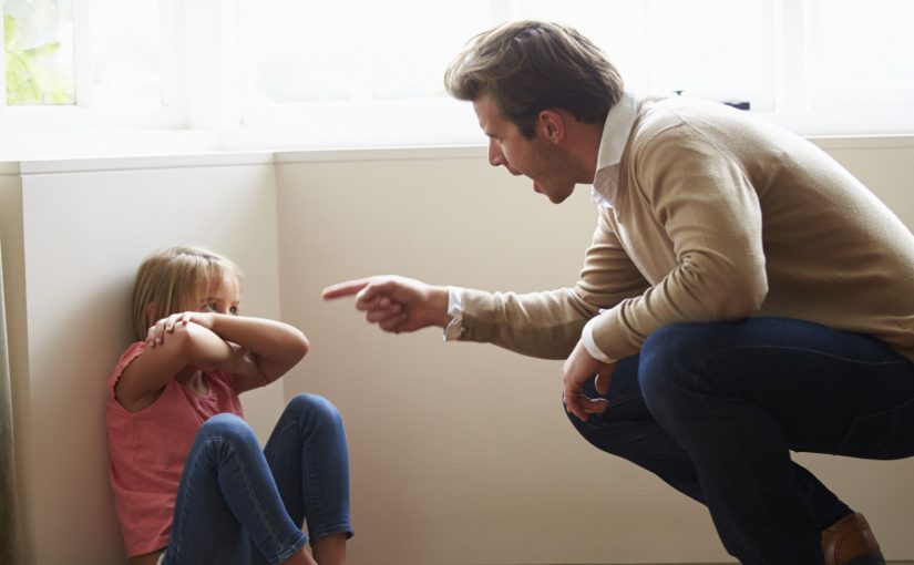 Parent Yelling at Crying Child